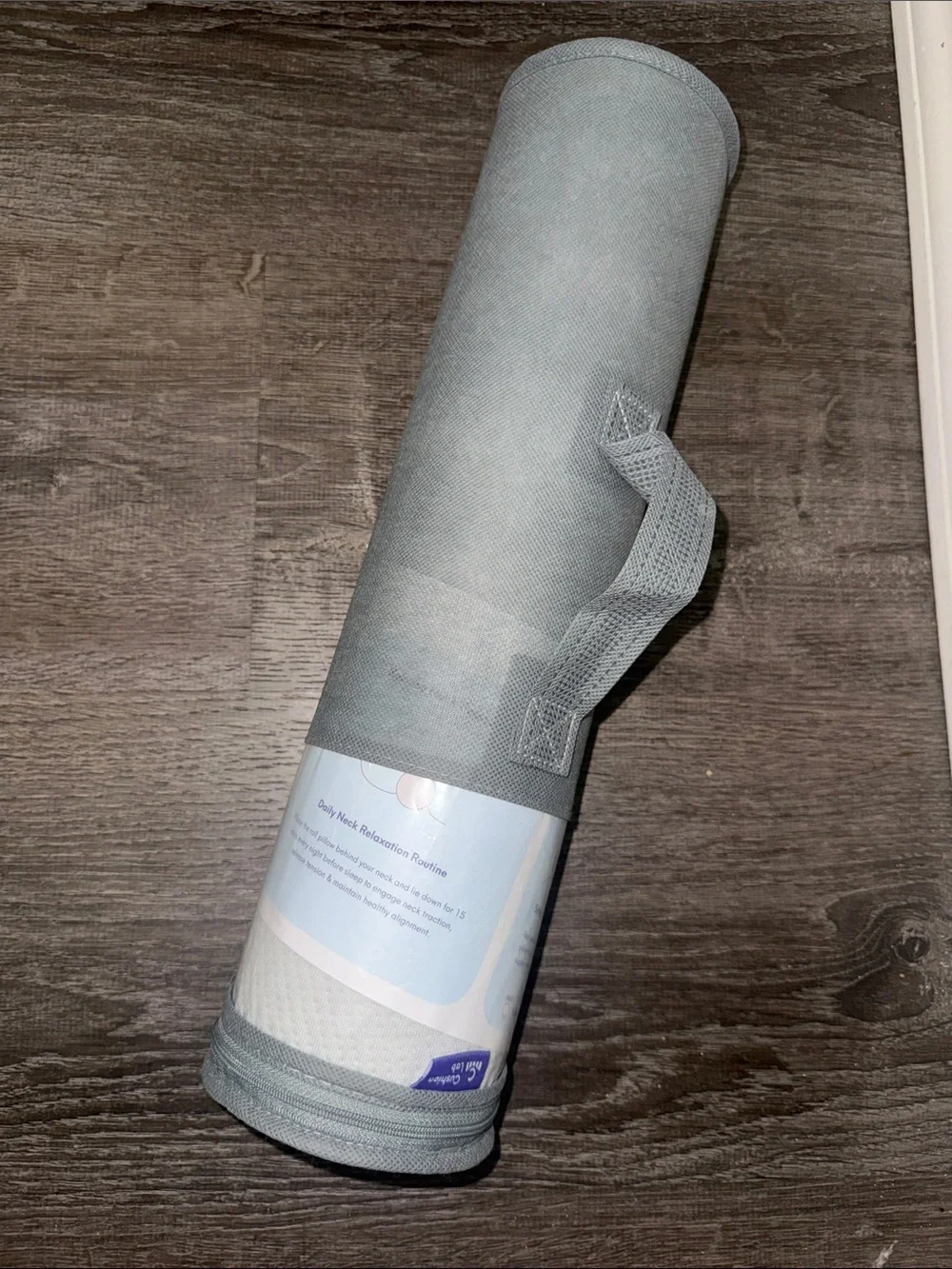 The Cushion Lab Neck Roll Pillow